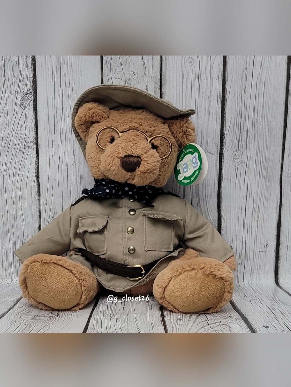 JAAG Collector's Choice Adventure Bear Plush Toy